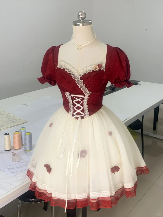 Cute Sweetheart Neck Tulle Lace A Line Short Birthday Outfits Formal 8th Grade Homecoming Dress Y9191