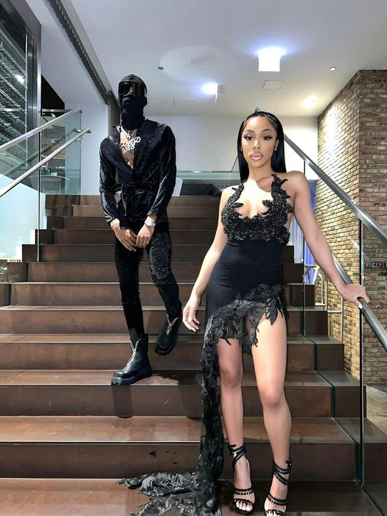 Sexy Black Sleeveless Party Dress,Black Homecoming Dress Y6492