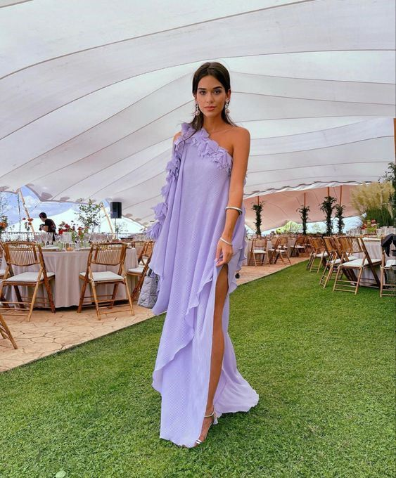 Lilac prom dress Evening Gown Party Dress Y4744