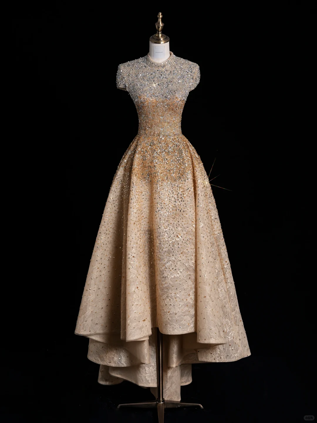 Classy Lace Beaded Long Prom Dress Birthday Party Dress Y9691