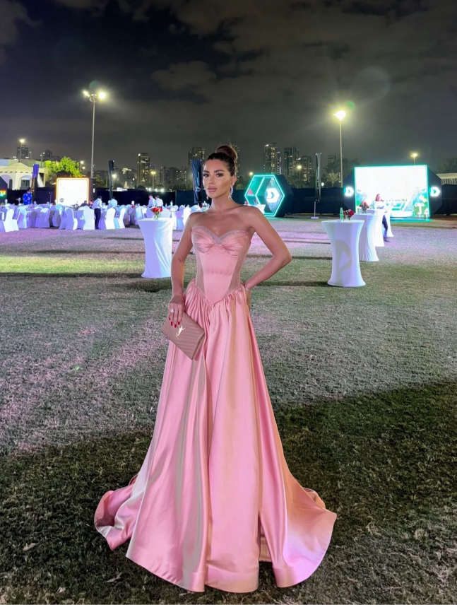 Cute Sweetheart Neck Satin Mermaid Long Party Dress Pink Formal Wedding Guest Dress SP1125