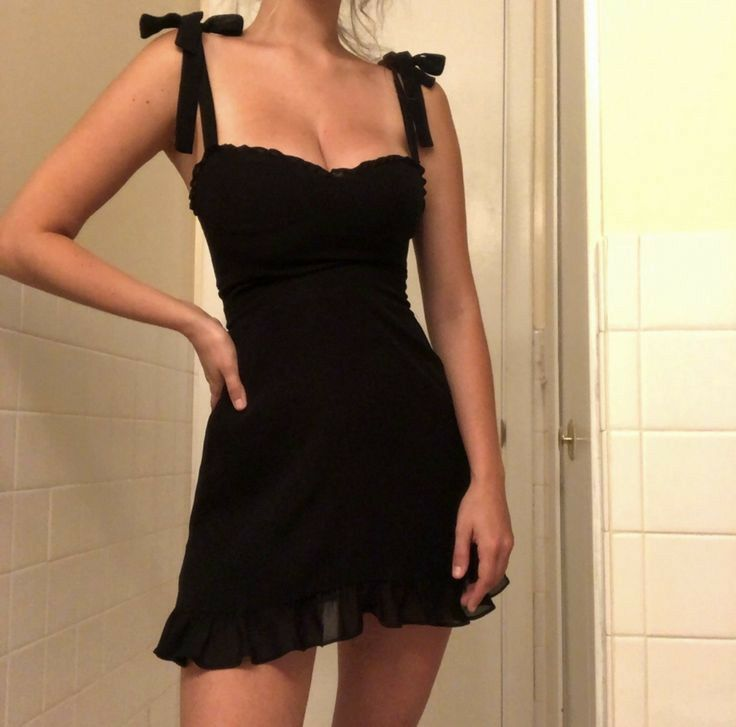 Cute Black Chiffon Sheath Short Party Dress Formal Homecoming Dress SP205