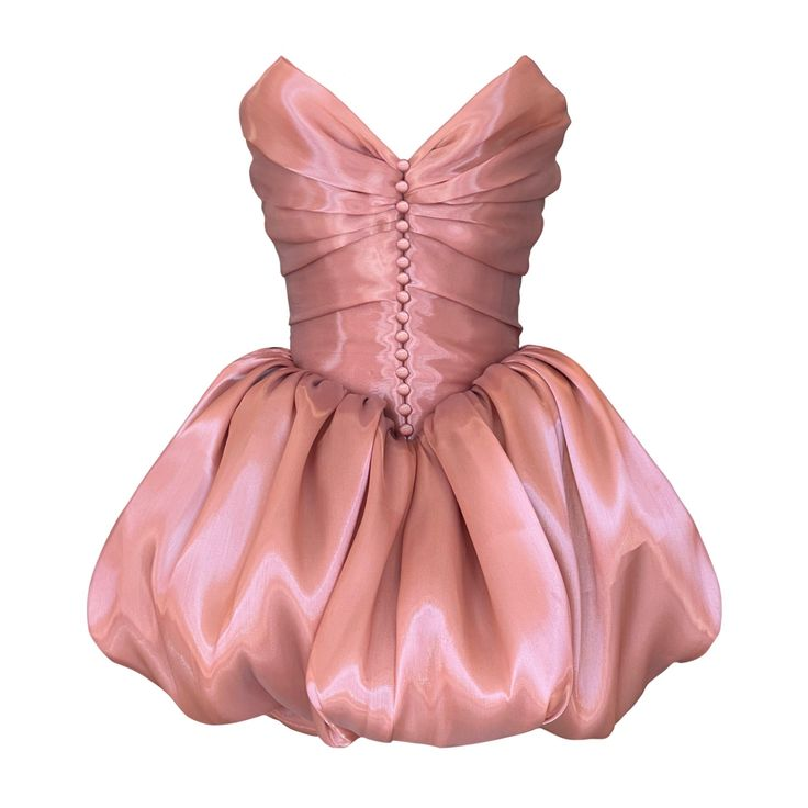 Cute V Neck Blush Pink Organza A Line Short Homecoming Dress Birthday Outfits Y9106