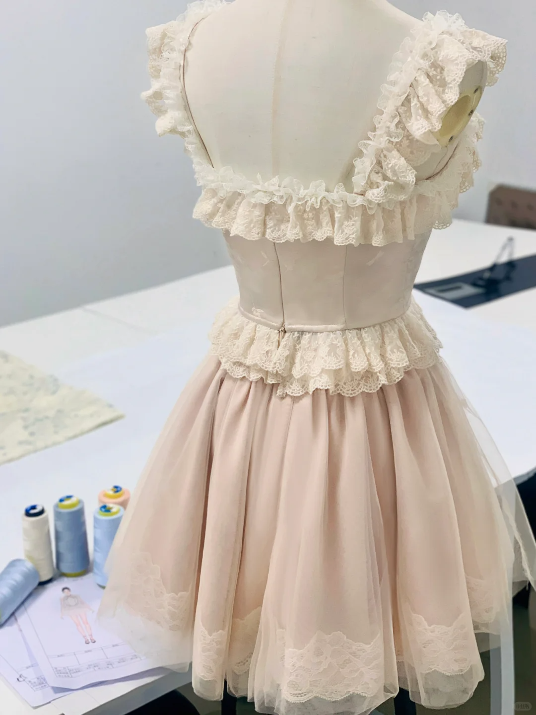 Cute Pink Tulle Lace A Line Short 16th Birthday Outfits Formal Homecoming Dress Y9401