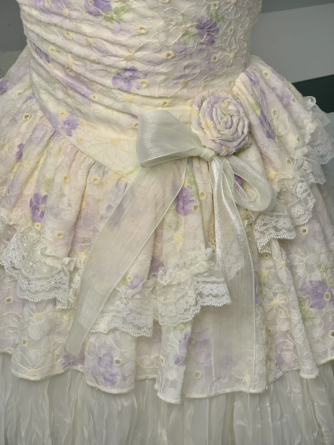 Cute Spaghetti Straps Lace Print Floral Short Formal Birthday Outfits Homecoming Dress Y9405