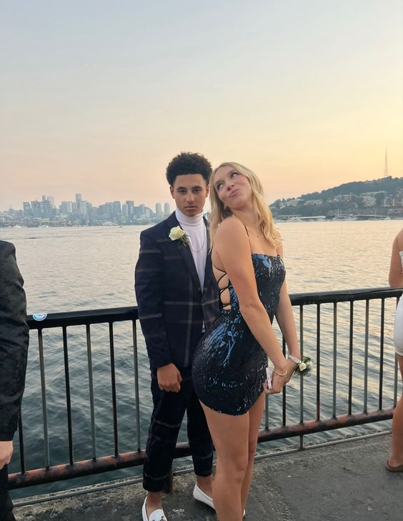 Sexy Tight Homecoming Dress Backless Party Dress Y4176