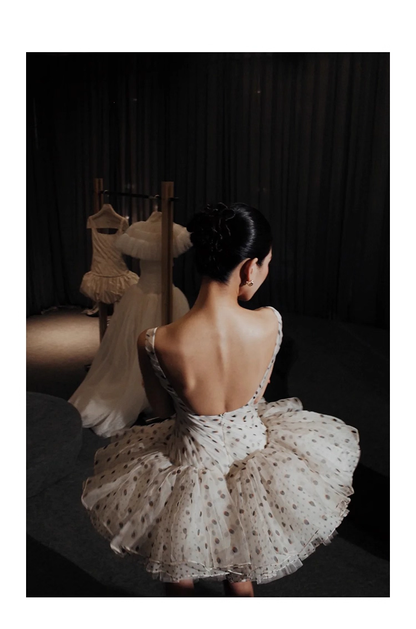 Pretty Square Neck A Line Tulle Formal Homecoming Dress Short Birthday Outfits Y9562