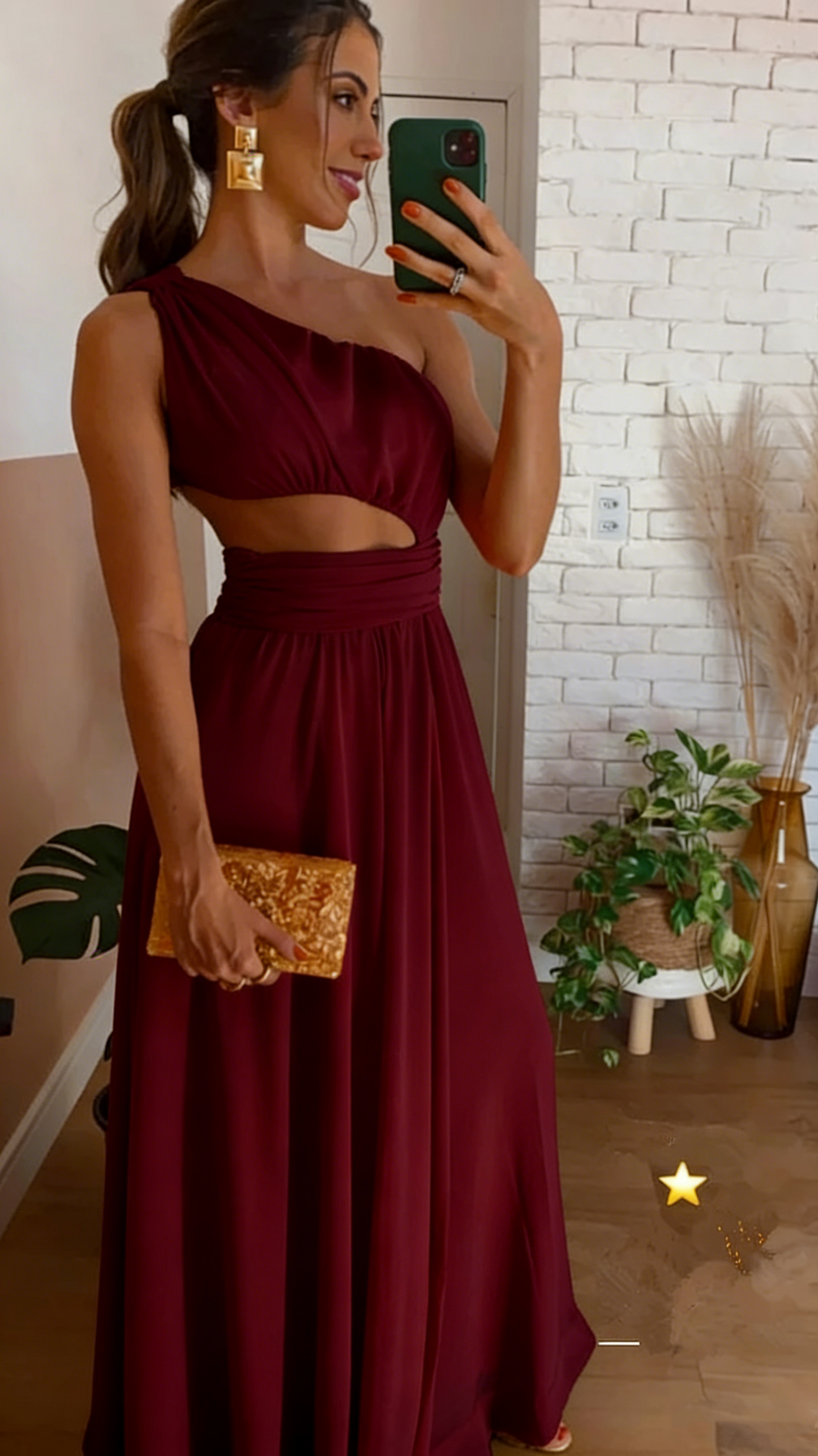 Classy Orange Sleeveless Long Prom Dress,Orange Bridesmaid Dress Y4842