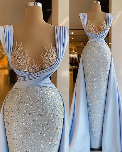 Champagne Fashion Evening Dresses Sexy Prom Dresses Pageant Dress Y1741