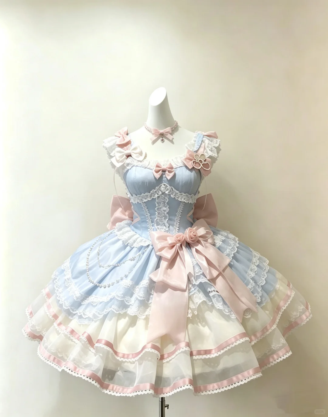 Pretty Tulle Lace Layered Short Homecoming Dress Birthday Outfits With Bow SP2520
