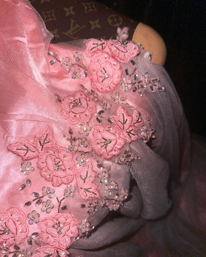 Pretty Pink Tulle Satin Appliques Mermaid Long Party Dress Prom Gown ,Strapless Wedding Guest Dress SP1417