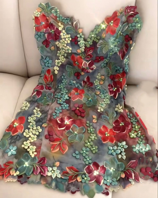 Vintage Green Strapless Lace Appliques Sheath Cocktail Dress Formal Homecoming Dress Birthday Outfits Y9800