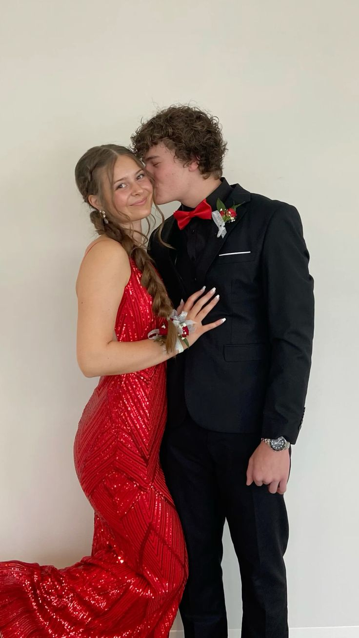 Sparkly Red V Neck Mermaid Prom Dress,Red Evening Dress Y7446