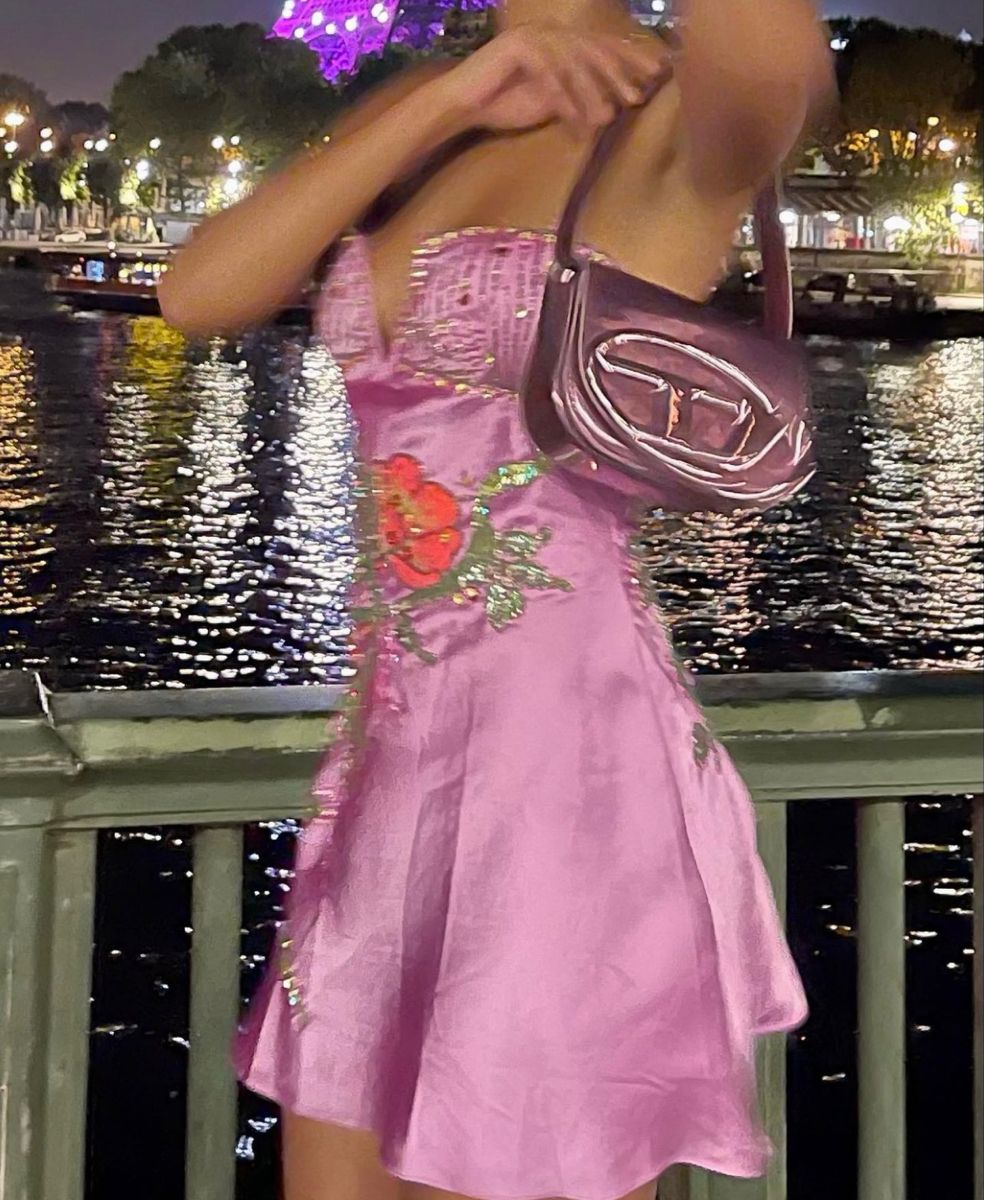 Classy Pink Spaghetti Straps A Line Short Homecoming Dress Birthday Outfits Y9705