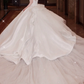 Chic A-line Long Sleeves Wedding Dress,Bridal Gown Y6789