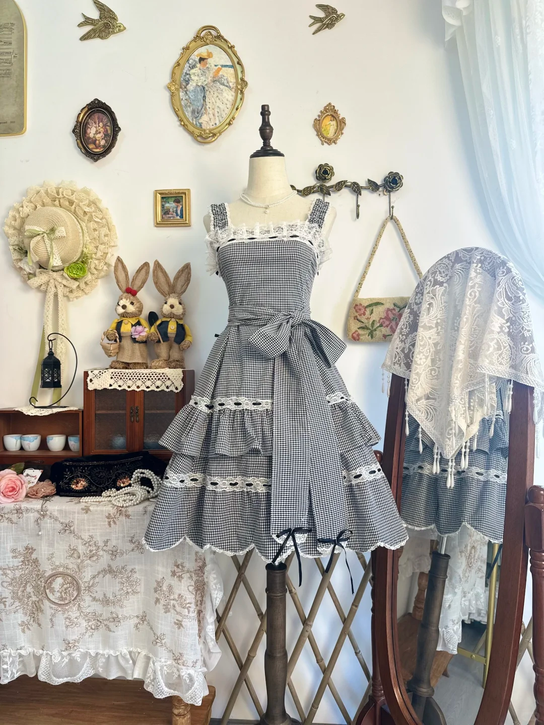 Elegant Gray Layered A Line Short Homecoming Dress Birthday Outfits With Bow Y9496