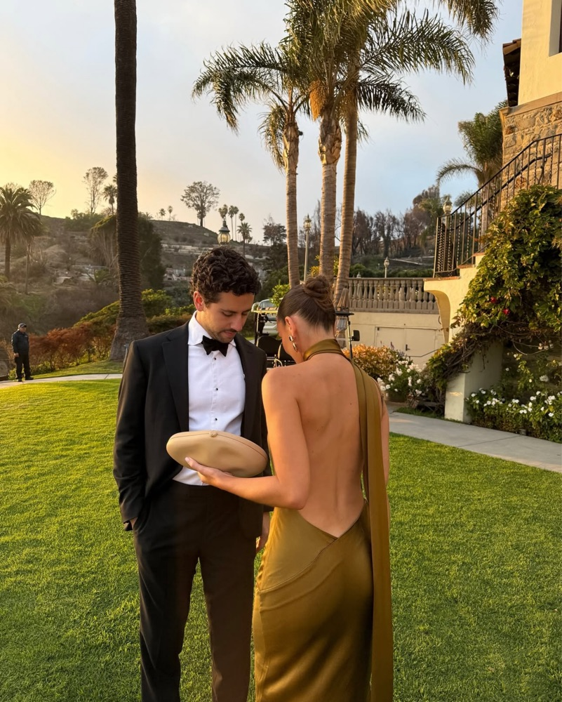 Sexy Olive Green Halter Satin Mermaid Evening Dress Backless Long Wedding Guest Dress SP1100