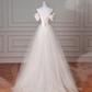 Elegant White off The Shoulder Satin Beaded Mermaid Evening Dress,Formal Prom Dress Wedding Dress Y8617