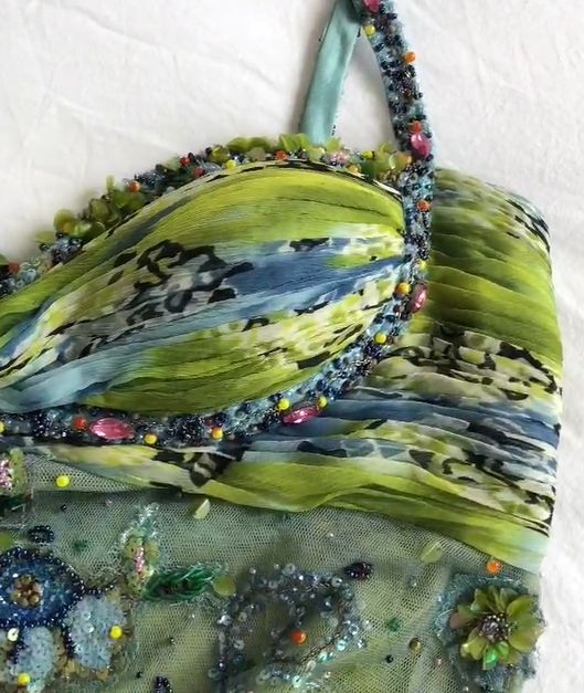 Vintage Spaghetti Straps Chiffon Beaded Short Cocktail Dress Formal Homecoming Dress Y9336