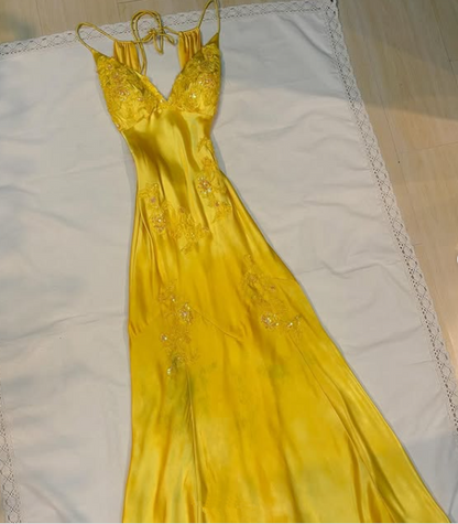 Charming Hot Pink Long Evening Gown Beaded Prom Dress Party Dress Y7526