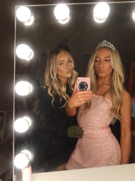 Sparkly Pink Strapless Sequin A Line Short Homecoming Dress,Formal Mini 19th Birthday Outfits SP3296