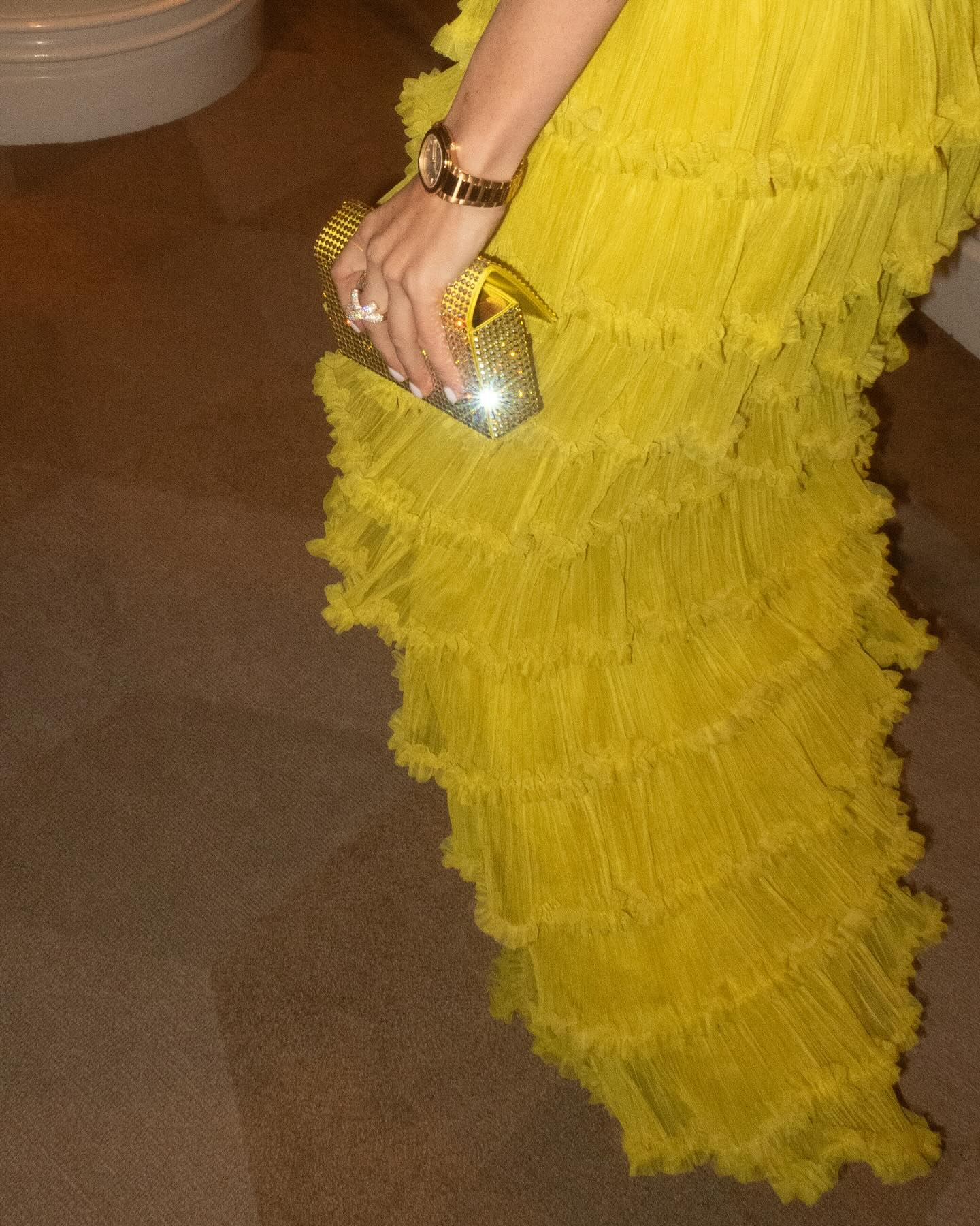 Elegant Ceremony Long Women Dress Off Shoulder Pleated Layered Women Evening Dress Custom Made Y5086