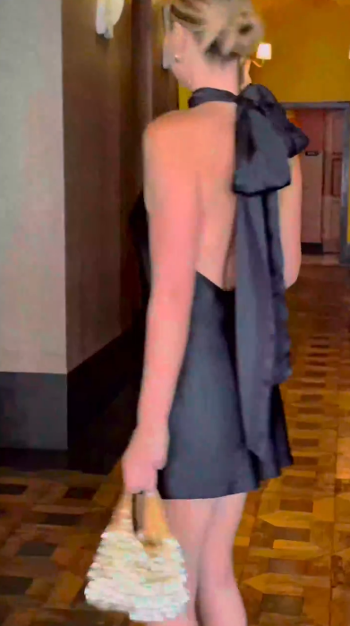 Sexy Black Halter Satin Backless Short Homecoming Dress Cocktail Dress SP3125