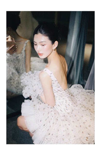 Pretty Square Neck A Line Tulle Formal Homecoming Dress Short Birthday Outfits Y9562