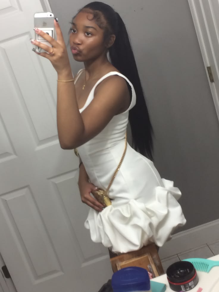 Sexy Satin Pleated Sheath Mini Cocktail Dress,White Short 7th Grade Homecoming Dress SP2494