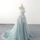 corset cutout sexy wedding dress,full length delicate dress Y3089