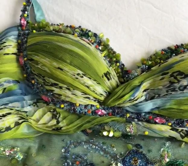 Vintage Spaghetti Straps Chiffon Beaded Short Cocktail Dress Formal Homecoming Dress Y9336