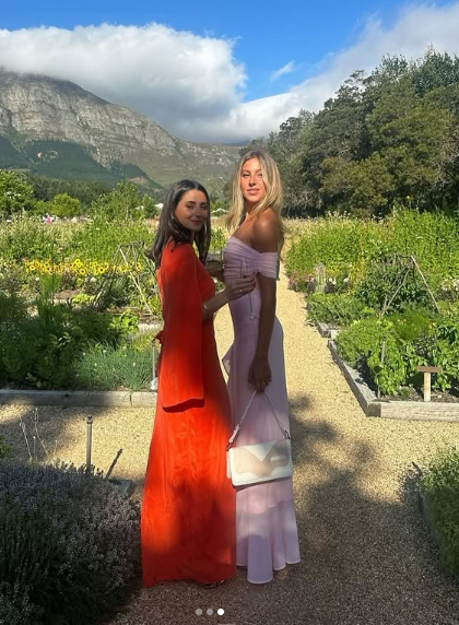 Elegant Off The Shoulder Chiffon Slit Prom Dress,Pink Formal Evening Dress Y8236