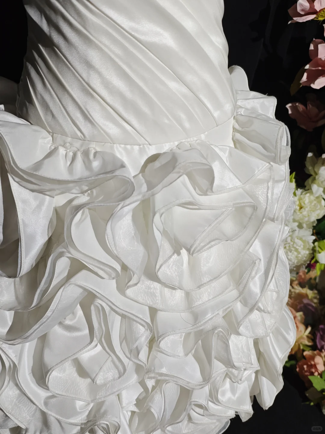 Sexy Strapless White Satin Pleated Short Homecoming Dress Birthday Dress SP2716