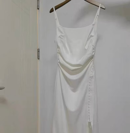 Women's slip prom dress Evening Gown Graduation Party Dress Formal Dress Dresses For Prom Y4104