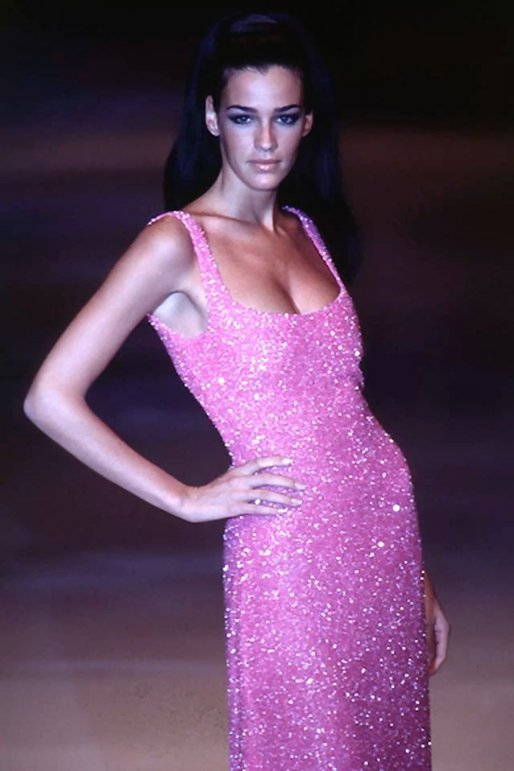 Gorgeous Pink Sequins Prom Dress Evening Dress Y8176