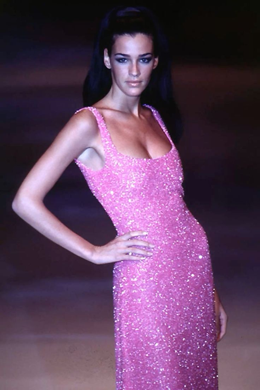 Gorgeous Pink Sequins Prom Dress Evening Dress Y8176