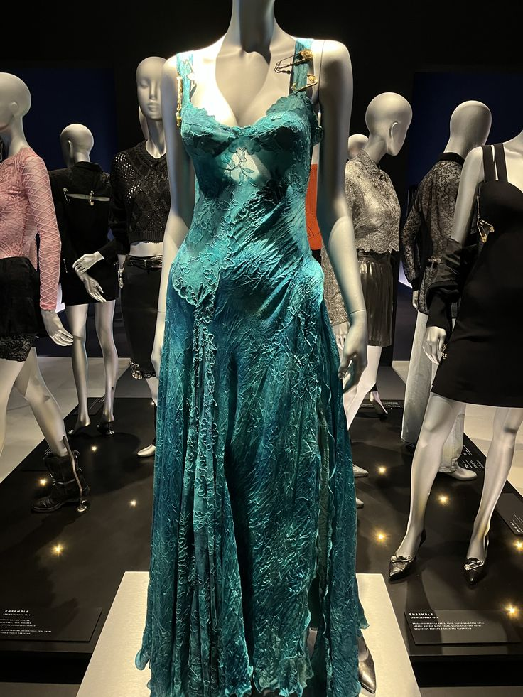 Vintage Spaghetti Strap Green Lace Mermaid Long Party Dress Prom Gown SP3928
