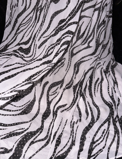 Vintage Spaghetti Straps Chiffon Beaded Mermaid Evening Dress Long Prom Gown SP784