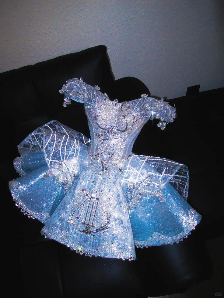 Glitter Off The Shoulder Blue Sequin Tulle Beaded A Line Short Homecoming Dress Birthday Outfits With Bow SP3146