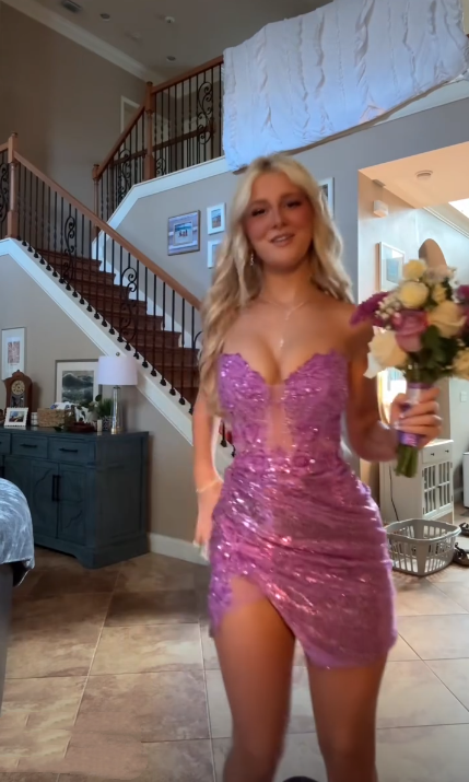 Pretty Purple Sweetheart Neck Sequin Sheath Short Graduation Homecoming Dress,Mini Prom Dress SP3368