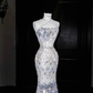 Gorgeous Mermaid Sequins Beaded Wedding Dress,Formal Prom Evening Dress Y8675