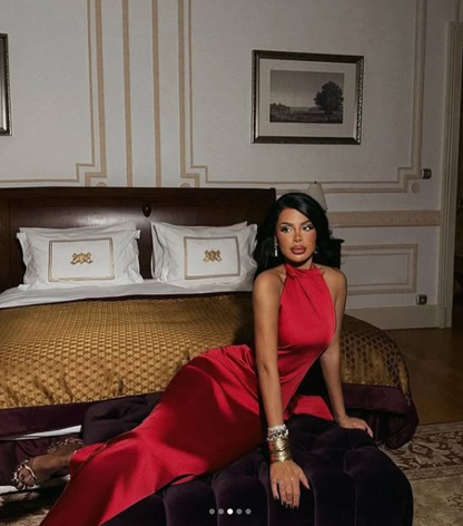 Charming Red Sleeveless Satin Sheath Evening Dress Formal Prom Dress Y8209