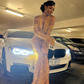 Sexy Custom Made Sequin Mermaid Prom Dresses Evening Dress Y183