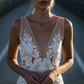 V Neck Elegant Lace Mermaid Prom Dress S18900